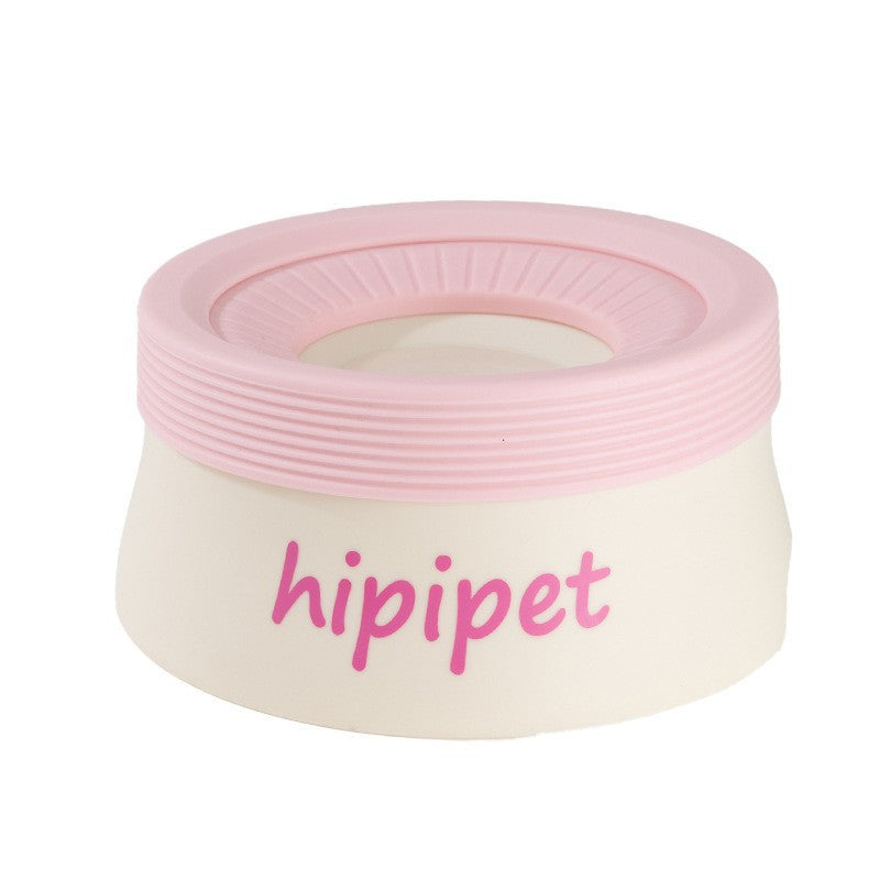 Floating water bowl for large dogs, 600–1200 ml