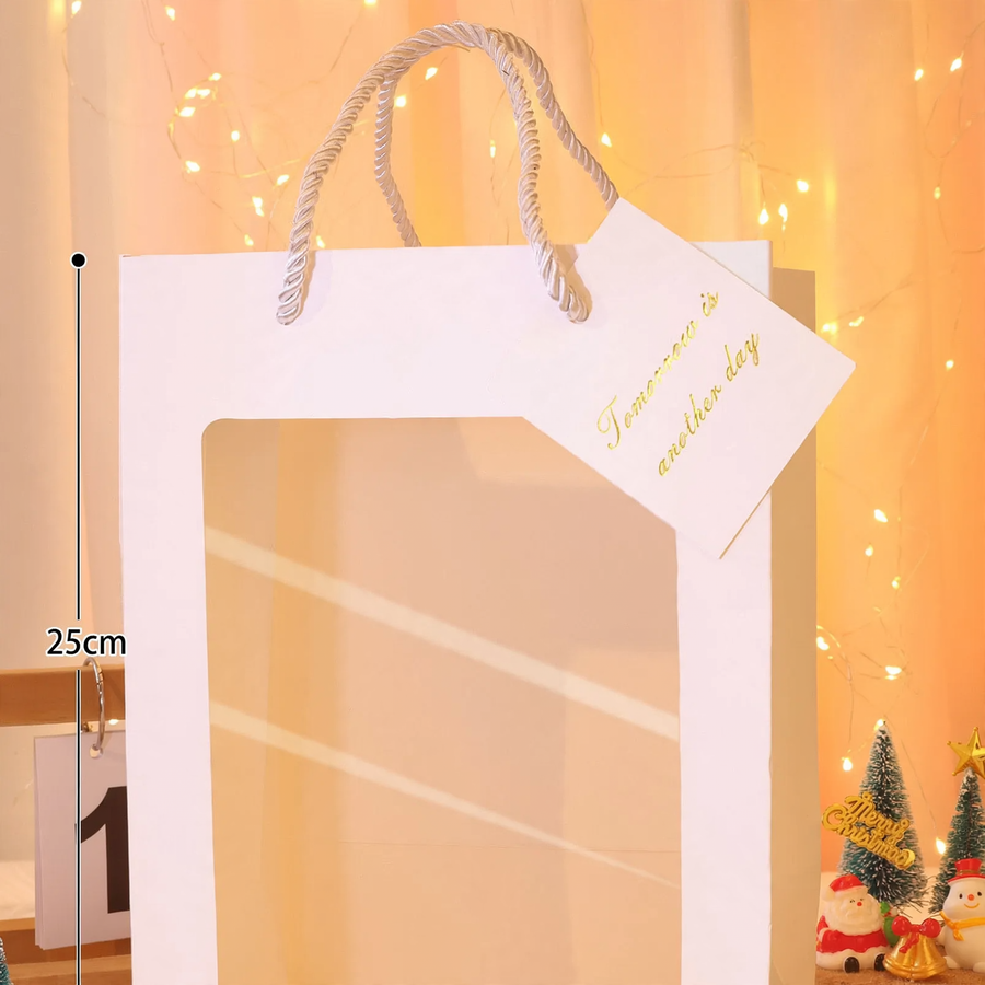 DIY Christmas Tree Craft Set with Wooden Base