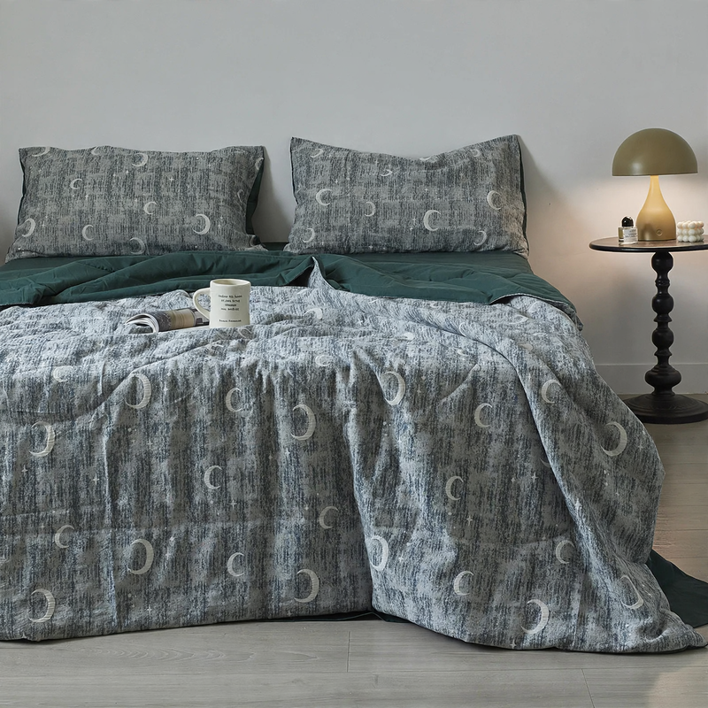 Cotton summer blanket, washable