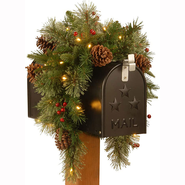 Christmas Mailbox Wreath, 90 cm