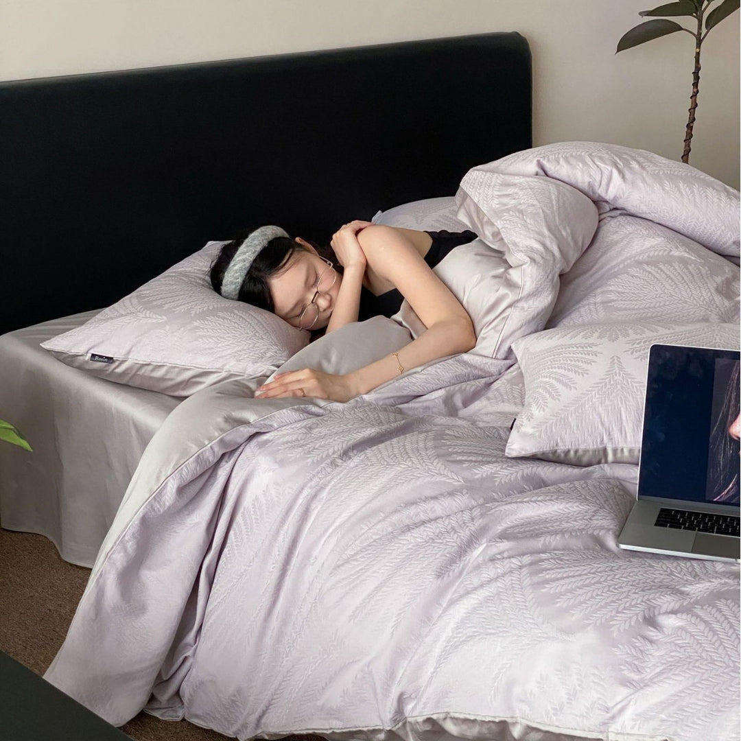 Long-staple cotton bedding, satin, jacquard
