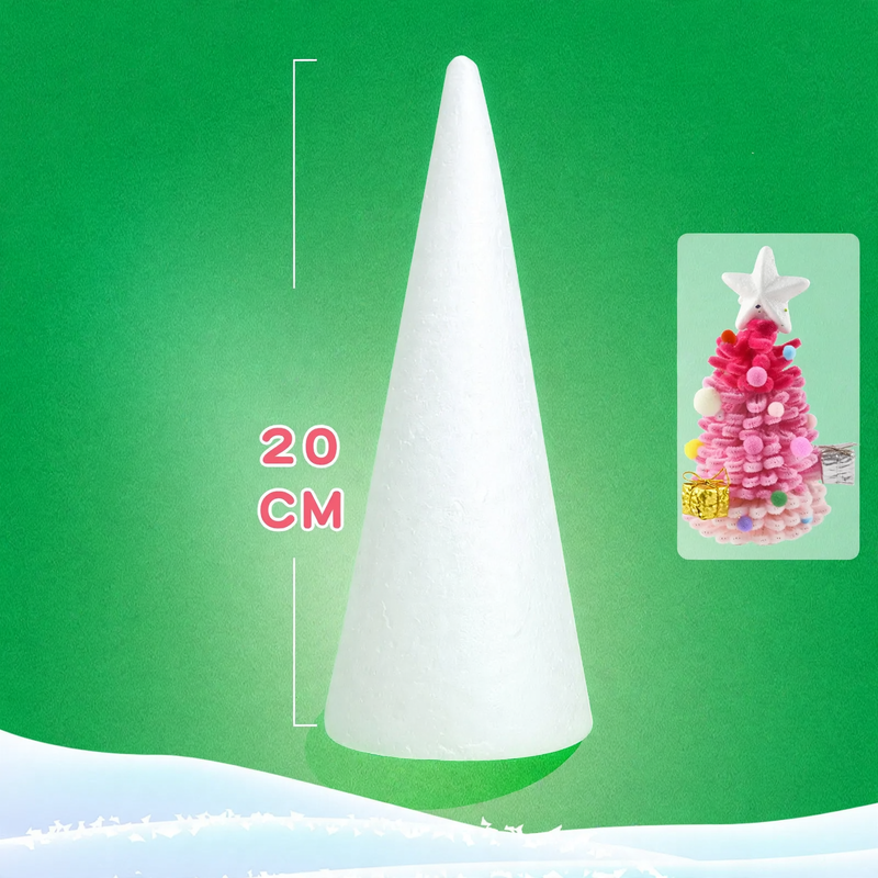 Wood base for Christmas tree decoration, 14 cm