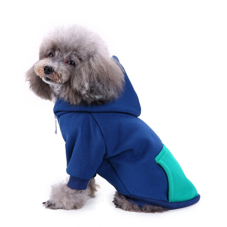 Hooded sweatshirt for dogs, autumn and winter