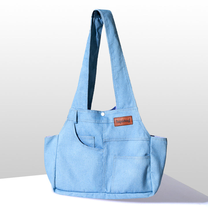 Jeans pocket for pets in three sizes