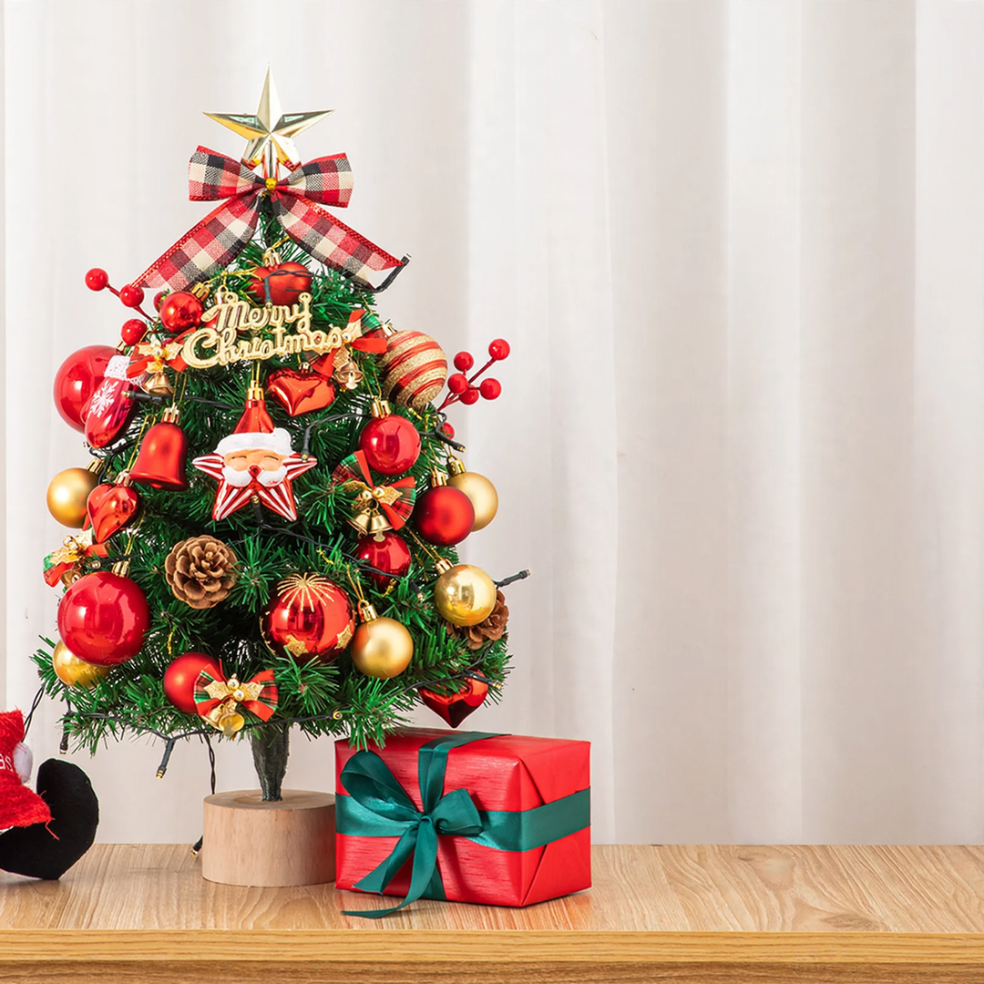 Exclusive table Christmas tree with lighting