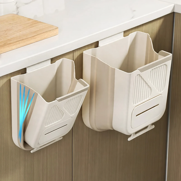 Wall trash can, plastic, up to 4 L