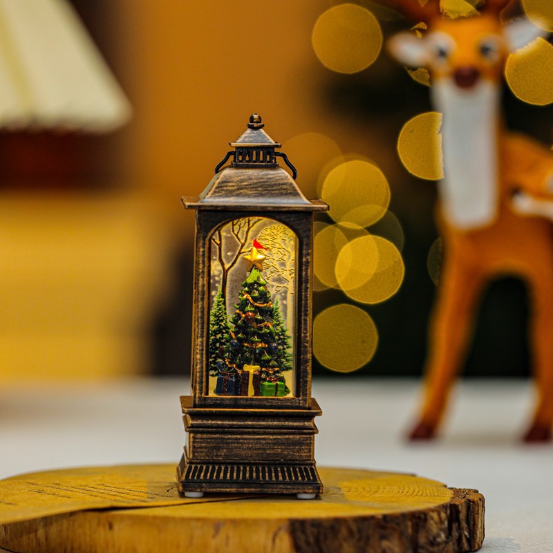 Decorative LED Wind Lantern for festive accents