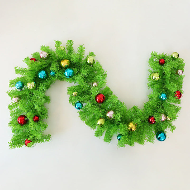 Christmas tree or garland, apple green, 30-60 cm