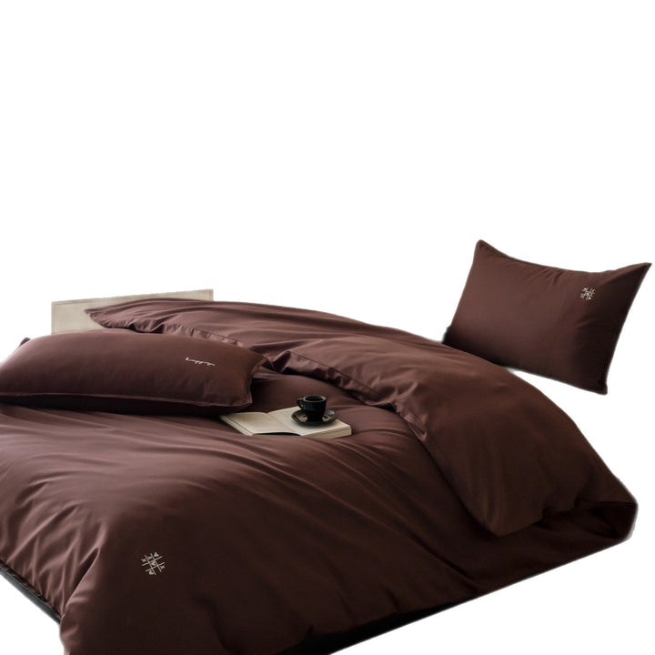 Bedding set, 100s long staple cotton, embroidered