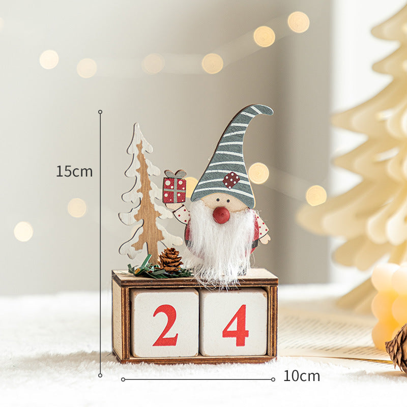 Christmas Advent Calendar made of fabric