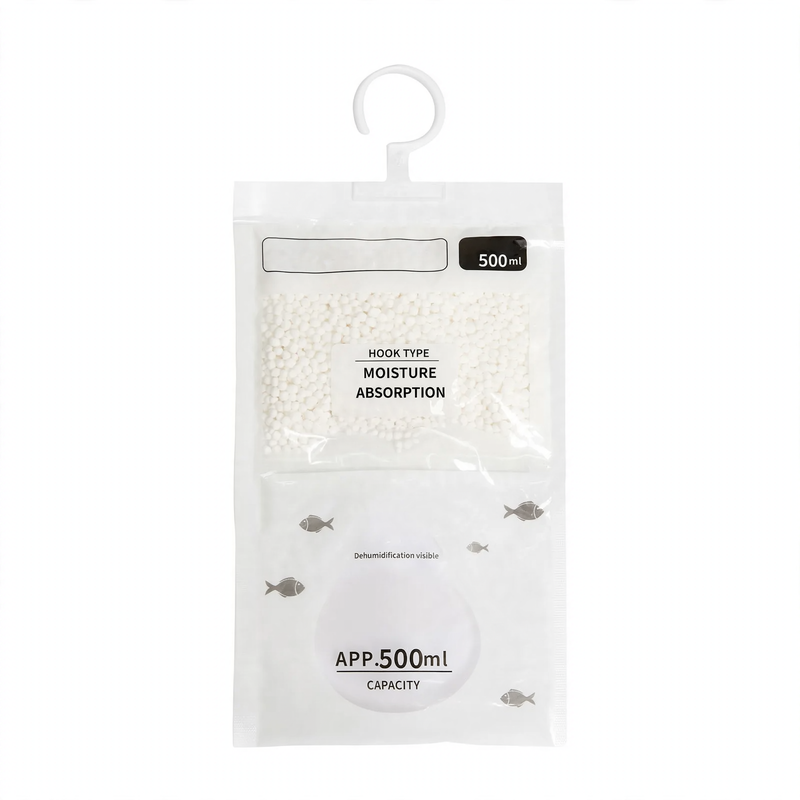 Moisture absorber bags for the household