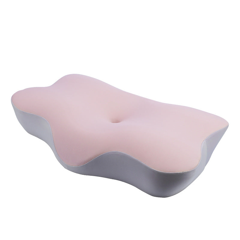 Ergonomic neck support pillow made of memory foam