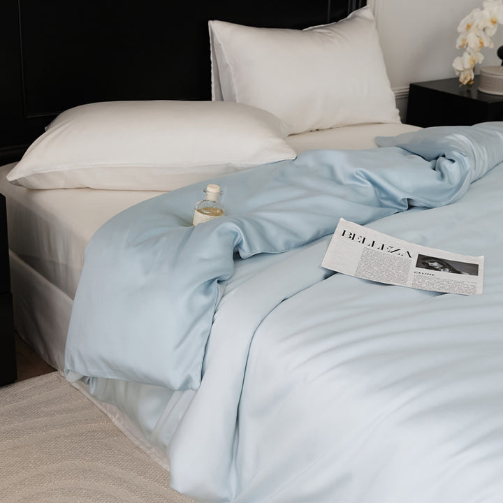 Duvet cover, Lyocell, Solid color