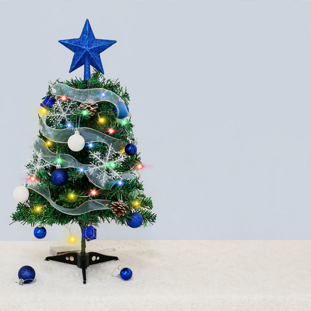 Mini Christmas tree made of PVC, 45 or 60 cm