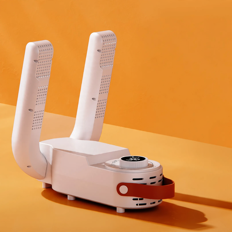 Electric shoe dryer with timer