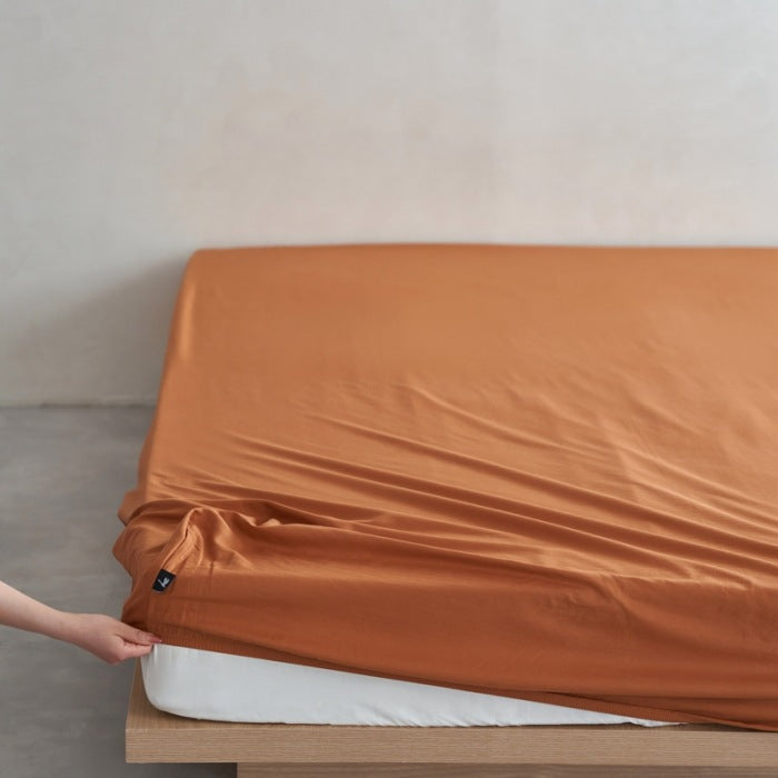 Cotton fitted sheet, 100% cotton, 1.8 m