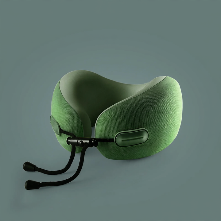 U-shaped neck pillow made of memory foam, portable