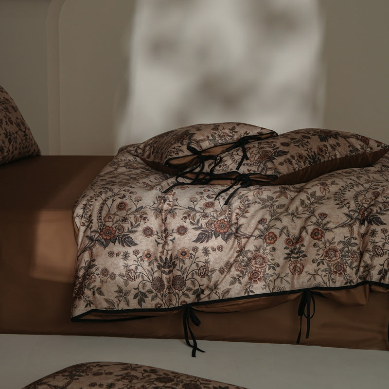 Long-staple cotton bedding, satin, digital print