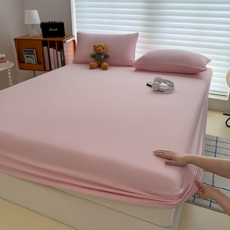 Fitted sheet made of cotton blend