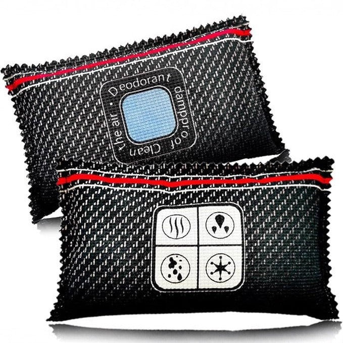 Reusable dehumidifying bag with color-changing silica gel
