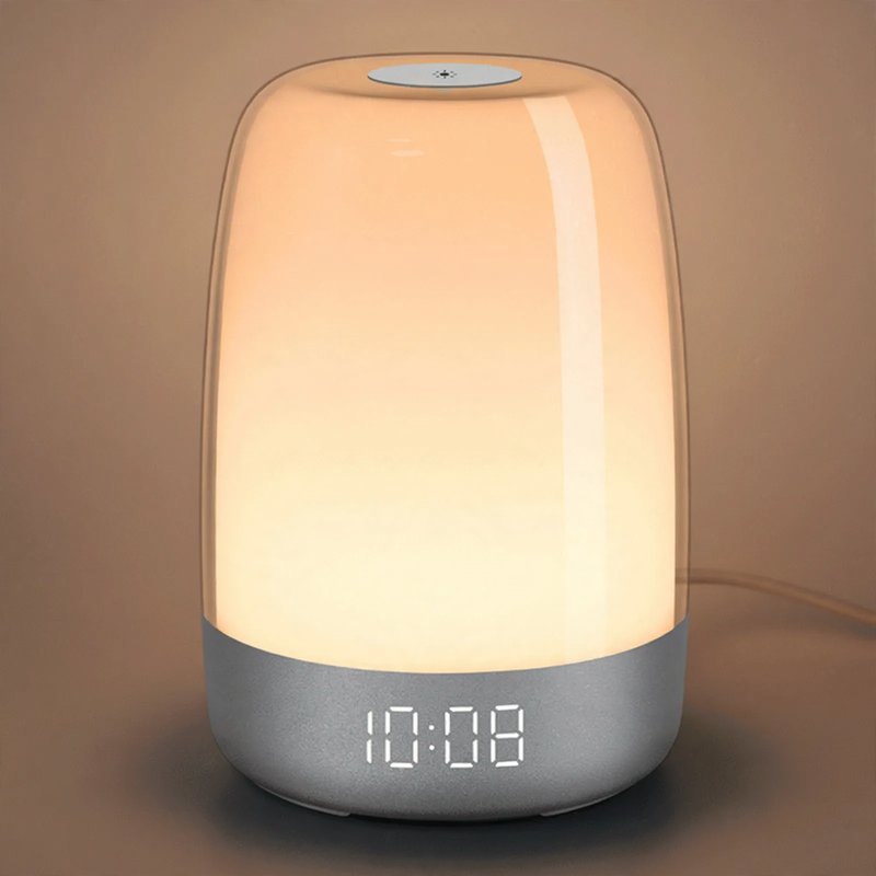 LED daylight alarm light with sunrise simulation
