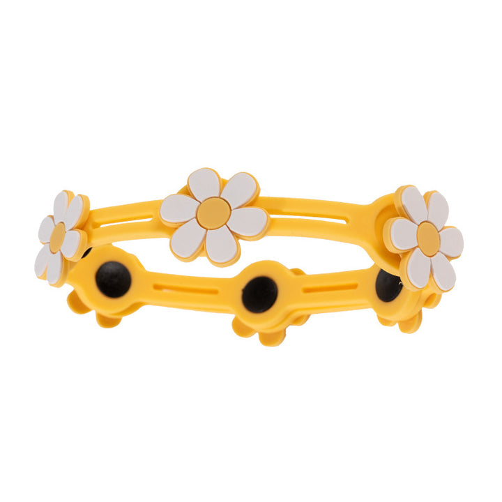 Floral pattern dog and cat collar