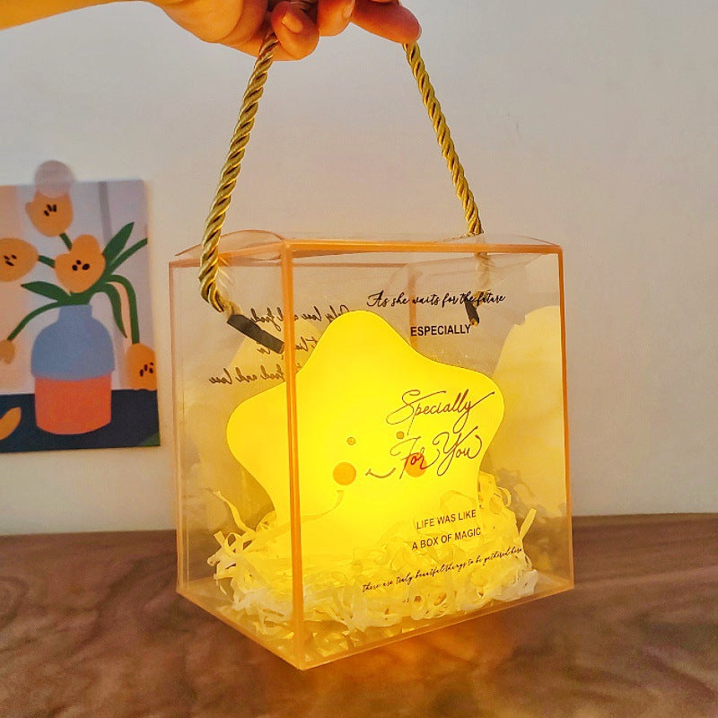 Small Night Light, Cartoon Design, rechargeable