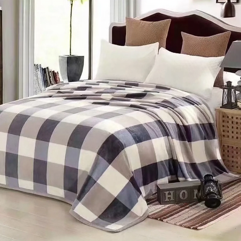 Striped throw blanket in various designs