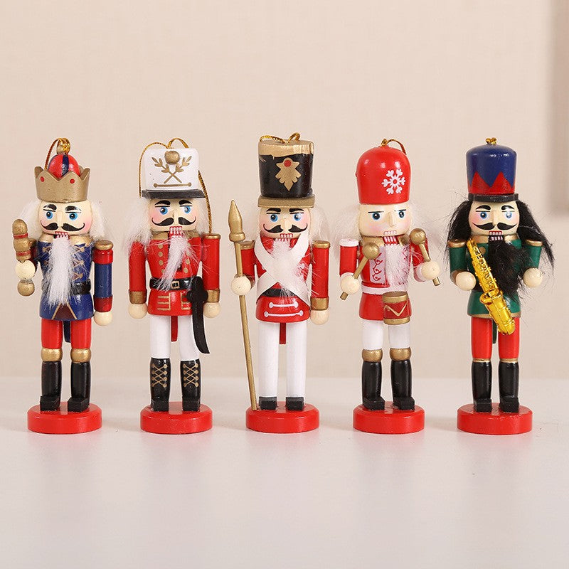 Nutcracker pendant made of wood, 12 cm