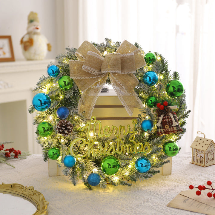 Christmas wreath, PVC, various sizes