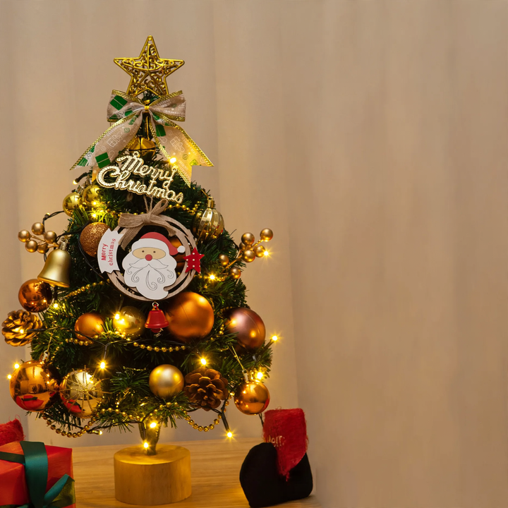 Exclusive table Christmas tree with lighting