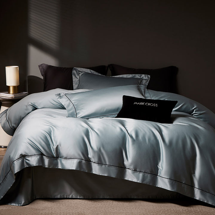 Luxury bedding set, 140 long-staple cotton, 4-piece