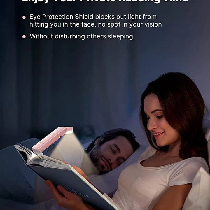Mini LED Clip Light, foldable, USB rechargeable