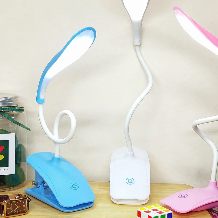 Foldable LED Clamp Lamp, 100x64x150 mm