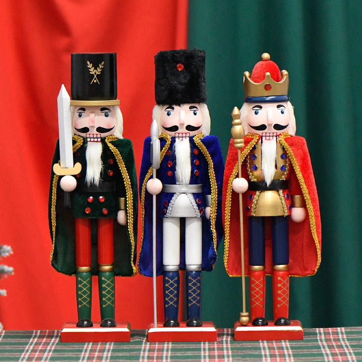 Large wooden nutcracker, 38 cm