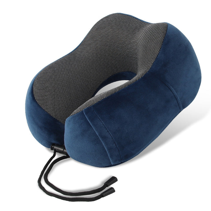 Travel Neck Pillow U-Shape Memory Foam with Storage