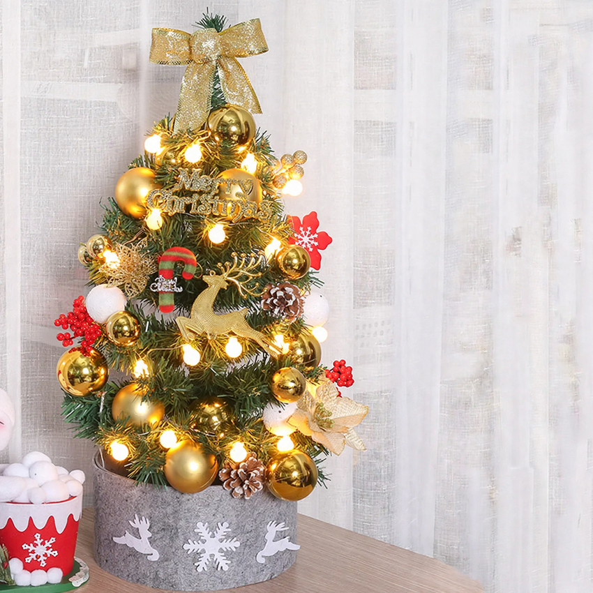Mini Christmas Tree Set for the Table
