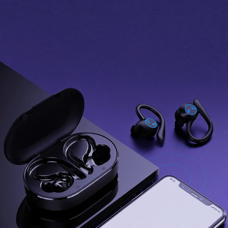 Wireless Bluetooth Earphones with Active Noise Cancellation