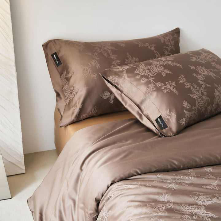 Tencel-Cotton-Bedding-Set, cooling, Jacquard