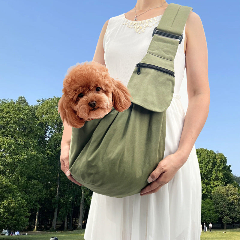 Pet Messenger Bag made of Canvas, Waterproof