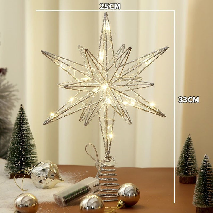 Shining Christmas tree star