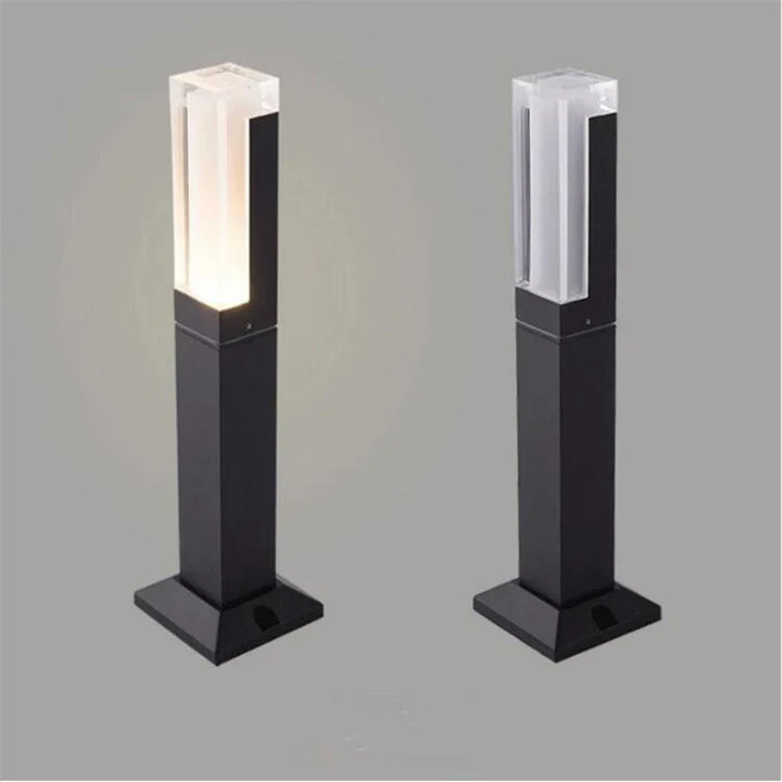 Modern garden lamp made of aluminum - Weatherproof LED outdoor lighting | Stornfield