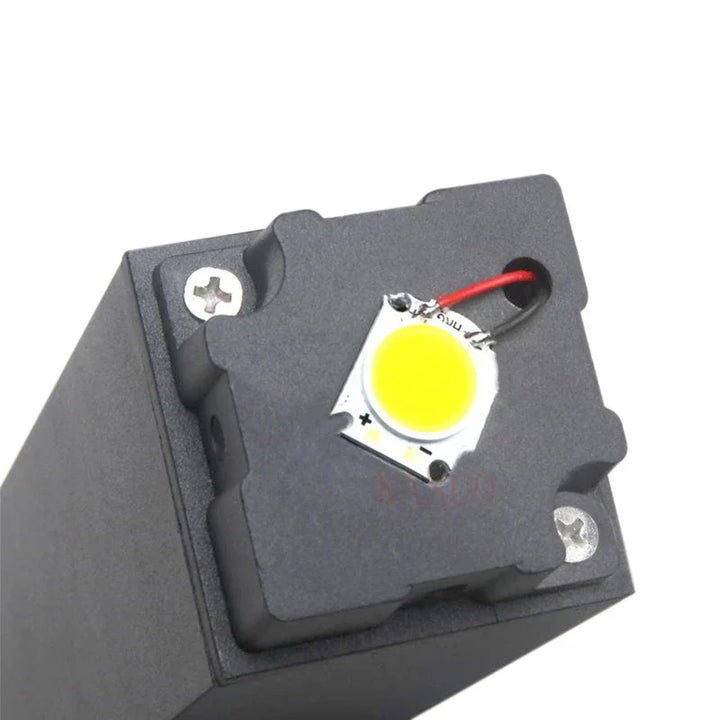 Modern garden lamp made of aluminum - Weatherproof LED outdoor lighting | Stornfield