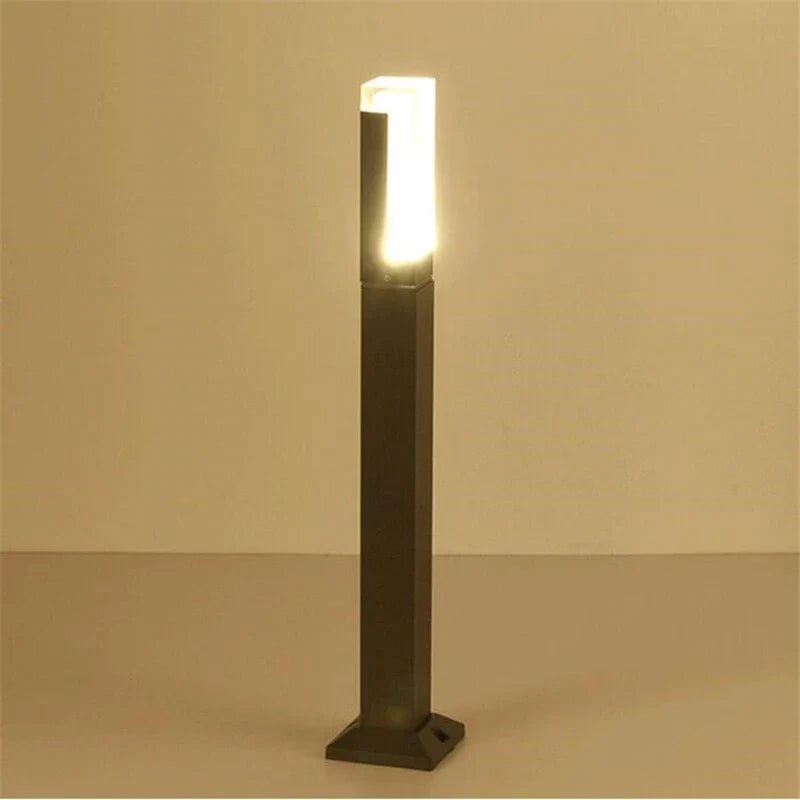 Modern garden lamp made of aluminum - Weatherproof LED outdoor lighting | Stornfield