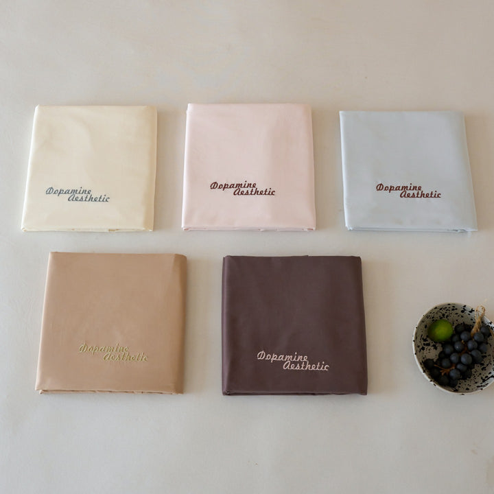 Brushed cotton bed sheet, 100s, solid color, warming