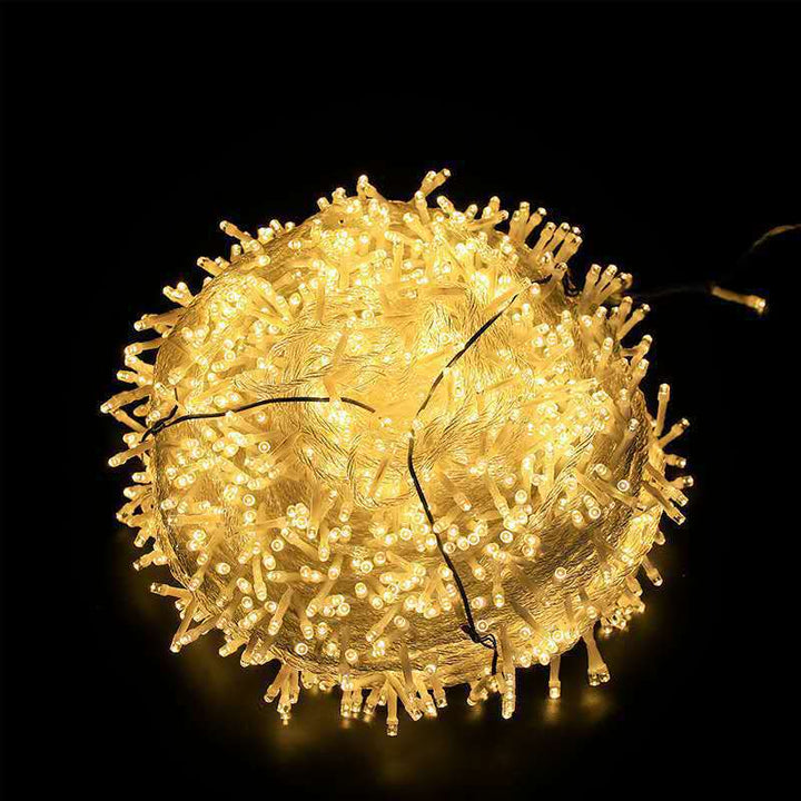 LED string lights for indoor and outdoor use
