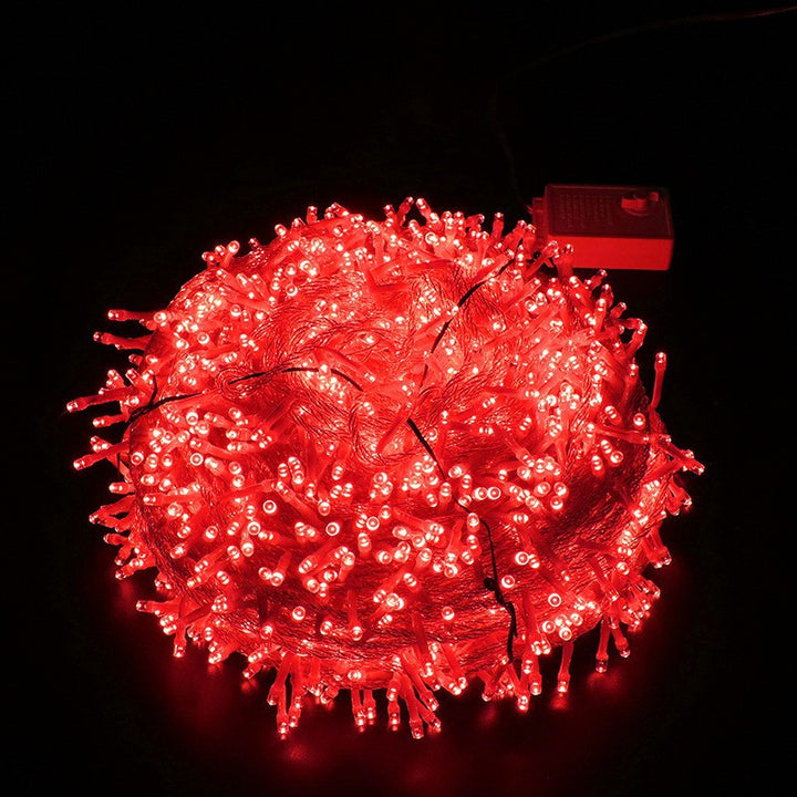 LED string lights for indoor and outdoor use