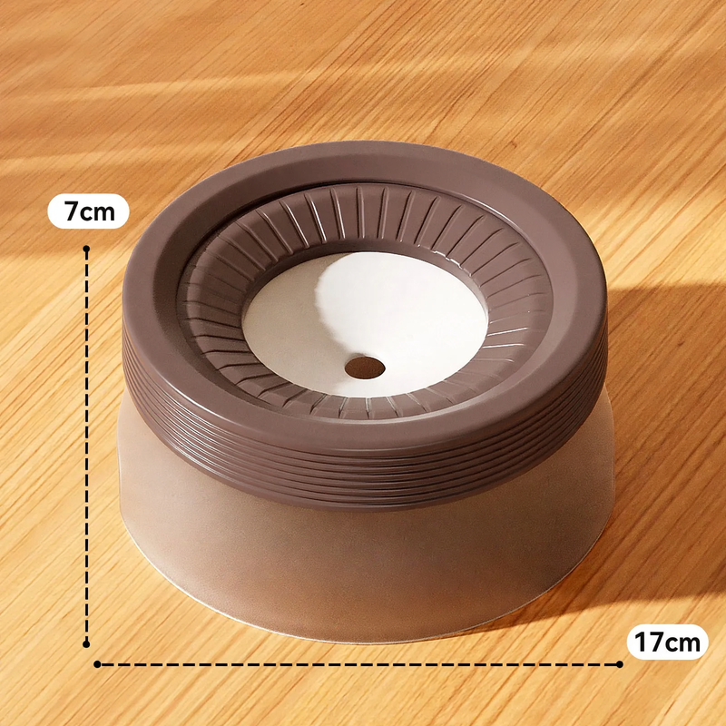 Floating water bowl for large dogs, 600–1200 ml