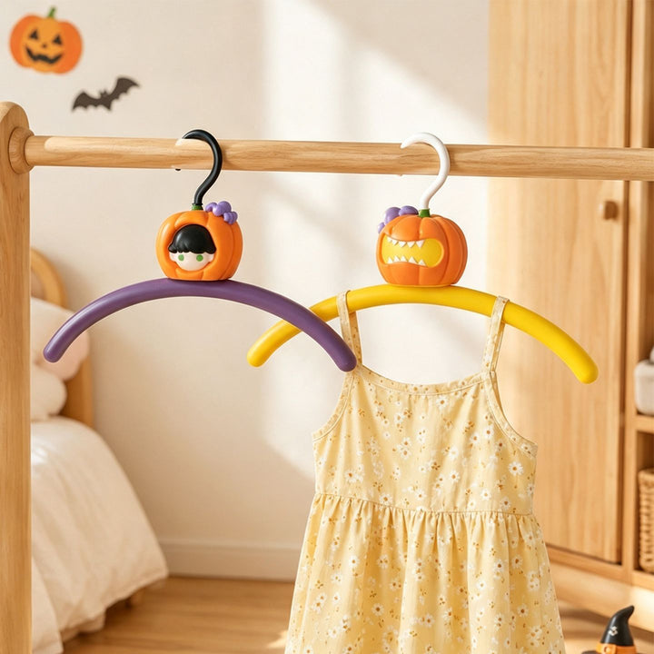 Cartoon Pumpkin Hangers for Adults and Children