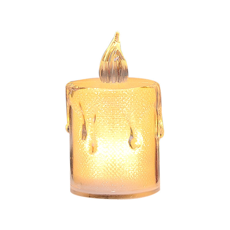 LED Cylinder Candle for Romantic Occasions